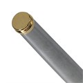 Ручка подарочная перьевая BRAUBERG "Brioso", СИНЯЯ, корпус серебристый с золотистыми деталями, 143464 143464