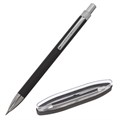 Ручка подарочная шариковая BRAUBERG "Allegro", СИНЯЯ, корпус черный с хромированными деталями, линия письма 0,5 мм, 143491 143491