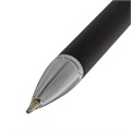 Ручка подарочная шариковая BRAUBERG "Allegro", СИНЯЯ, корпус черный с хромированными деталями, линия письма 0,5 мм, 143491 143491