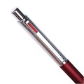 Ручка подарочная шариковая BRAUBERG "Cornetto", СИНЯЯ, корпус серебристый с бордовым, линия письма 0,5 мм, 143492 143492