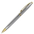 Ручка подарочная шариковая BRAUBERG "De Luxe Silver", корпус серебристый, узел 1 мм, линия письма 0,7 мм, синяя, 141414 141414