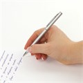 Ручка подарочная шариковая BRAUBERG "Delicate Silver", корпус серебристый, узел 1 мм, линия письма 0,7 мм, синяя, 141401 141401