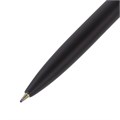Ручка подарочная шариковая BRAUBERG "Larghetto", СИНЯЯ, корпус черный с хромированными деталями, линия письма 0,5 мм, 143476 143476