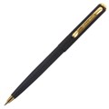 Ручка подарочная шариковая BRAUBERG "Maestro", СИНЯЯ, корпус черный с золотистым, линия письма 0,5 мм, 143470 143470