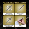 Ручка подарочная шариковая BRAUBERG Larghetto, СИНЯЯ, корпус серебристый с хромированными деталями, линия письма 0,5 мм, 143474 143474