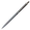 Ручка подарочная шариковая BRAUBERG Larghetto, СИНЯЯ, корпус серебристый с хромированными деталями, линия письма 0,5 мм, 143474 143474