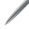 Ручка подарочная шариковая BRAUBERG Larghetto, СИНЯЯ, корпус серебристый с хромированными деталями, линия письма 0,5 мм, 143474 143474