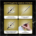 Ручка подарочная шариковая BRAUBERG Ottava, СИНЯЯ, корпус серебристый с синим, линия письма 0,5 мм, 143487 143487