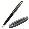 Ручка подарочная шариковая BRAUBERG Sonata, СИНЯЯ, корпус золотистый с черным, линия письма 0,5 мм, 143483 143483