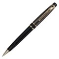 Ручка подарочная шариковая BRAUBERG Sonata, СИНЯЯ, корпус золотистый с черным, линия письма 0,5 мм, 143483 143483