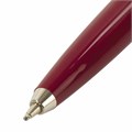 Ручка подарочная шариковая BRAUBERG Soprano, СИНЯЯ, корпус серебристый с бордовым, 0,5мм, 143485 143485