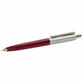 Ручка подарочная шариковая BRAUBERG Soprano, СИНЯЯ, корпус серебристый с бордовым, 0,5мм, 143485 143485