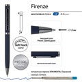 Ручка подарочная шариковая BRUNO VISCONTI "Firenze", корпус синий, 1 мм, футляр, синяя, 20-0299/01 144185