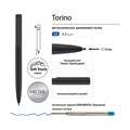 Ручка подарочная шариковая BRUNO VISCONTI "Torino", корпус черный, 0,7 мм, футляр, синяя, 20-0382-09/10 144297