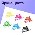 Ручки гелевые BRAUBERG "Extra Glide Gel", НАБОР 6 ЦВЕТОВ, трехгранные, игольчатый наконечник 0,7 мм, линия 0,5 мм, 144078 144078