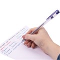 Ручки гелевые STAFF "Basic" GP-789, НАБОР 4 ЦВЕТА, хромированный наконечник, узел 0,5 мм, 142792 142792
