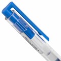 Ручка гелевая автоматическая с грипом BRAUBERG "GLA", СИНЯЯ, стандартный узел 0,5 мм, линия письма 0,35 мм, 144216 144216