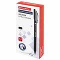 Ручка гелевая BRAUBERG "Extra Glide Gel", ЧЕРНАЯ, трехгранная, игольчатый наконечник 0,7 мм, линия 0,5 мм, 144077 144077