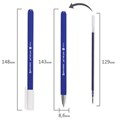 Ручка гелевая BRAUBERG "Matt Gel", СИНЯЯ, корпус soft-touch, узел 0,5 мм, линия 0,35 мм, 142945 142945