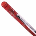 Ручка гелевая BRAUBERG "Profi-Gel PRO", КРАСНАЯ, линия письма 0,4 мм, игольчатый наконечник 0,5 мм, печать на корпусе, 144126 144126