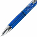Ручка гелевая BRAUBERG "Profi-Gel PRO", СИНЯЯ, линия письма 0,4 мм, игольчатый наконечник 0,5 мм, печать на корпусе, 144125 144125