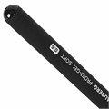 Ручка гелевая BRAUBERG "Profi-Gel SOFT", ЧЕРНАЯ, линия письма 0,4 мм, стандартный наконечник 0,5 мм, прорезиненный корпус SOFT-TOUCH, 144129 144129