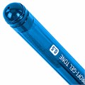Ручка гелевая BRAUBERG "Profi-Gel TONE", СИНЯЯ, линия письма 0,4 мм, стандартный наконечник 0,5 мм, тонированный корпус, 144128 144128