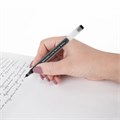 Ручка гелевая BRAUBERG "X-WRITER 1800", УВЕЛИЧЕННАЯ ДЛИНА ПИСЬМА 1 800 м, ЧЕРНАЯ, стандартный узел 0,5 мм, 144135 144135