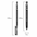 Ручка гелевая BRAUBERG "X-WRITER 1800", УВЕЛИЧЕННАЯ ДЛИНА ПИСЬМА 1 800 м, ЧЕРНАЯ, стандартный узел 0,5 мм, 144135 144135