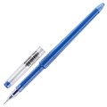 Ручка гелевая BRAUBERG DIAMOND, СИНЯЯ, игольчатый узел 0,5 мм, линия письма 0,25 мм, 143378. 143378