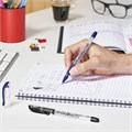Ручка гелевая с грипом BIC "Gelocity Stic", ЧЕРНАЯ, узел 0,5 мм, линия письма 0,29 мм, CEL1010266 143753