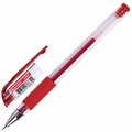 Ручка гелевая с грипом BRAUBERG "EXTRA GT NEEDLE", КРАСНАЯ, игольчатый узел 0,5 мм, линия 0,35 мм, 143921 143921