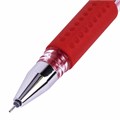 Ручка гелевая с грипом BRAUBERG "EXTRA GT NEEDLE", КРАСНАЯ, игольчатый узел 0,5 мм, линия 0,35 мм, 143921 143921