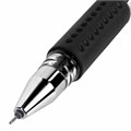 Ручка гелевая с грипом BRAUBERG "EXTRA GT NEEDLE", ЧЕРНАЯ, игольчатый узел 0,5 мм, линия 0,35 мм, 143918 143918
