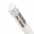 Ручка гелевая с грипом BRAUBERG "White", БЕЛАЯ, пишущий узел 1 мм, линия письма 0,5 мм, 143416 143416