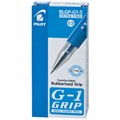 Ручка гелевая с грипом PILOT "G-1 Grip", СИНЯЯ, корпус прозрачный, узел 0,5 мм, линия письма 0,3 мм, BLGP-G1-5 140200