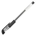 Ручка гелевая с грипом STAFF "Basic Needle" GP-679, ЧЕРНАЯ, игольчатый узел 0,5 мм, линия письма 0,35 мм, 143679 143679