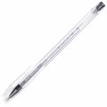 Ручка гелевая СЕРЕБРИСТАЯ BRAUBERG "EXTRA SILVER", корпус прозрачный, 0,5 мм, линия 0,35 мм, 143913 143913
