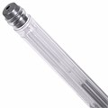 Ручка гелевая СЕРЕБРИСТАЯ BRAUBERG "EXTRA SILVER", корпус прозрачный, 0,5 мм, линия 0,35 мм, 143913 143913