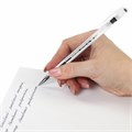 Ручки гелевые BRAUBERG "EXTRA", ЧЕРНЫЕ, НАБОР 4 штуки, узел 0,5 мм, линия 0,35 мм, 143906 143906
