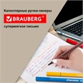 Набор капиллярных ручек (линеров) BRAUBERG 12 шт., АССОРТИ, "Aero", трехгранные, металлический наконечник, линия письма 0,4 мм, 141525 141525