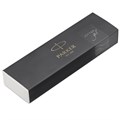 Ручка гелевая PARKER "Jotter Stainless Steel GT", корпус серебристый, позолоченные детали, черная, 2020647 142843