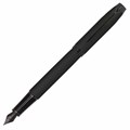 Ручка перьевая PARKER "IM Achromatic Black BT", черный матовый, нержавеющая сталь, синяя, 2127741 143767