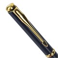 Ручка подарочная шариковая GALANT "Arrow Gold Blue", корпус темно-синий, золотистые детали, пишущий узел 0,7 мм, синяя, 140653 140653