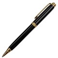 Ручка подарочная шариковая GALANT "Black", корпус черный, золотистые детали, пишущий узел 0,7 мм, синяя, 140405 140405