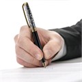 Ручка подарочная шариковая GALANT "Consul", корпус черный с серебристым, золотистые детали, пишущий узел 0,7 мм, синяя, 140963 140963