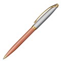 Ручка подарочная шариковая GALANT "DECORO ROSE", корпус хром/розовый, детали золотистые, узел 0,7 мм, синяя, 143505 143505