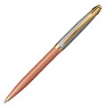 Ручка подарочная шариковая GALANT "DECORO ROSE", корпус хром/розовый, детали золотистые, узел 0,7 мм, синяя, 143505 143505