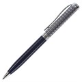 Ручка подарочная шариковая GALANT "Empire Blue", корпус синий с серебристым, хромированные детали, пишущий узел 0,7 мм, синяя, 140961 140961