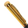 Ручка подарочная шариковая GALANT "Empire Gold", корпус черный с золотистым, золотистые детали, пишущий узел 0,7 мм, синяя, 140960 140960
